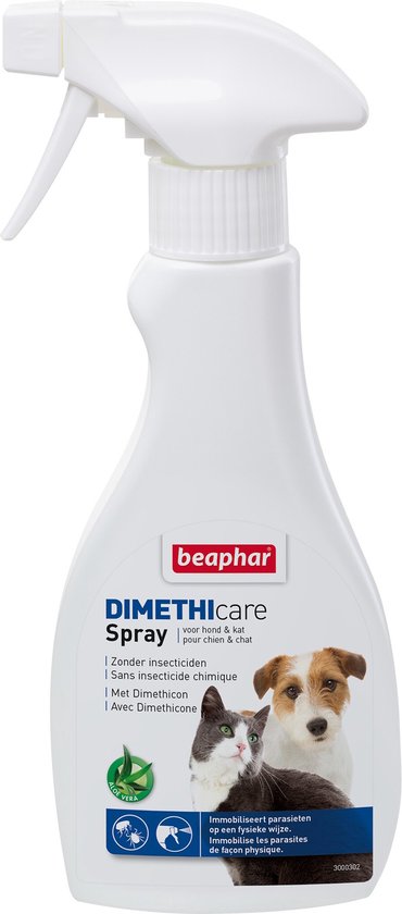 Beaphar DIMETHIcare vlooienspray