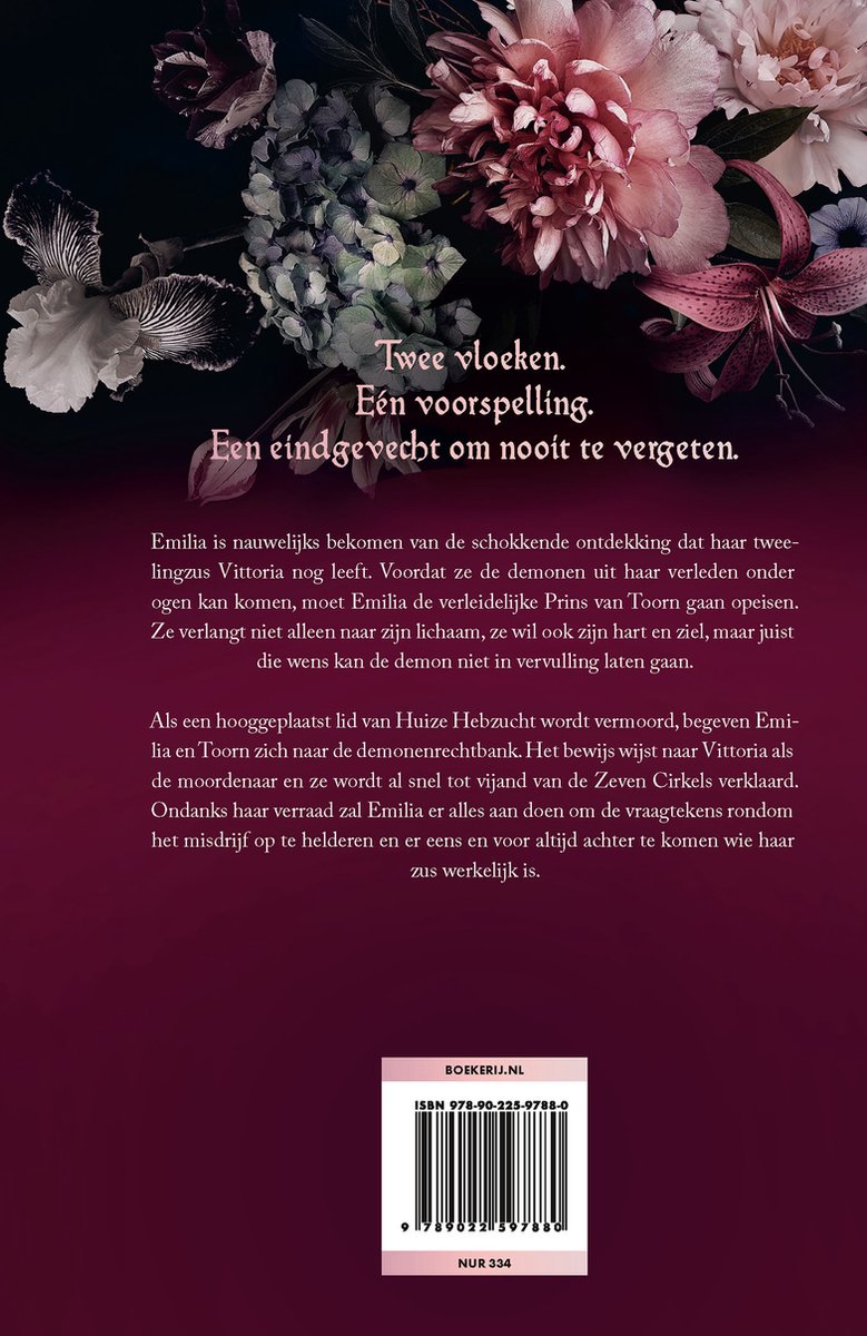 De Koning van de hel - back cover