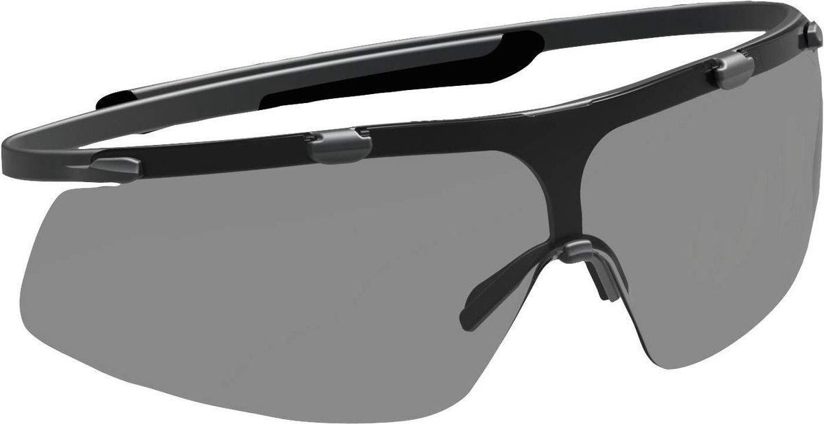 Veiligheidsbril met Super G lens - Supravision Sapphire - Getint zwart