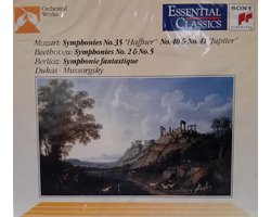 3-CD Mozart: SYMPHONIES 35, 40 & 41 / Beethoven: SYMPHONIES 2 & 5 / Berlioz: SYMPHONIE FANTASTIQUE /.. - Various