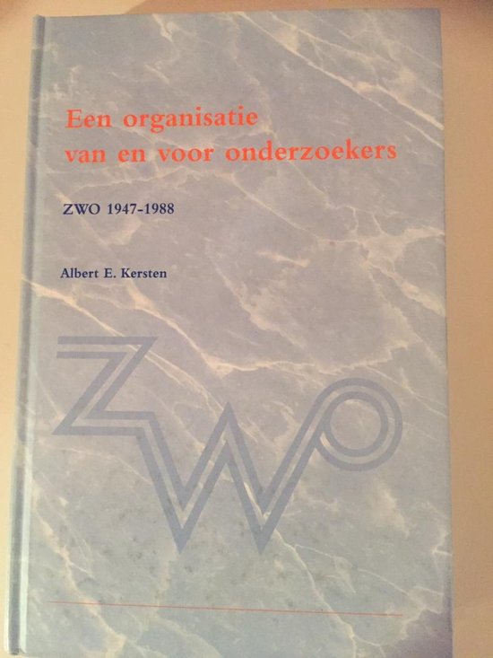 9789023230519 - Een organisatie van en voor onderzoekers