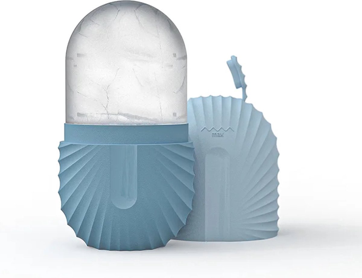 Goedkoopste Without Lemon - Siliconen Gezicht IJs Roller - Gezicht Roller - Massage - Zonnebrand - Verkoeling - Vermindering van Zwelling en Roodheid - Verfrissing - Vermindering van Donkere kringen en Wallen - Verstevigen van de huid - Poriën verkleinen - Blauw