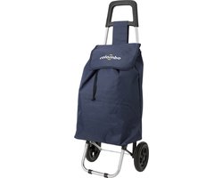 Cosy&Trendy Rolly Blauw Shopping Trolly - 40L