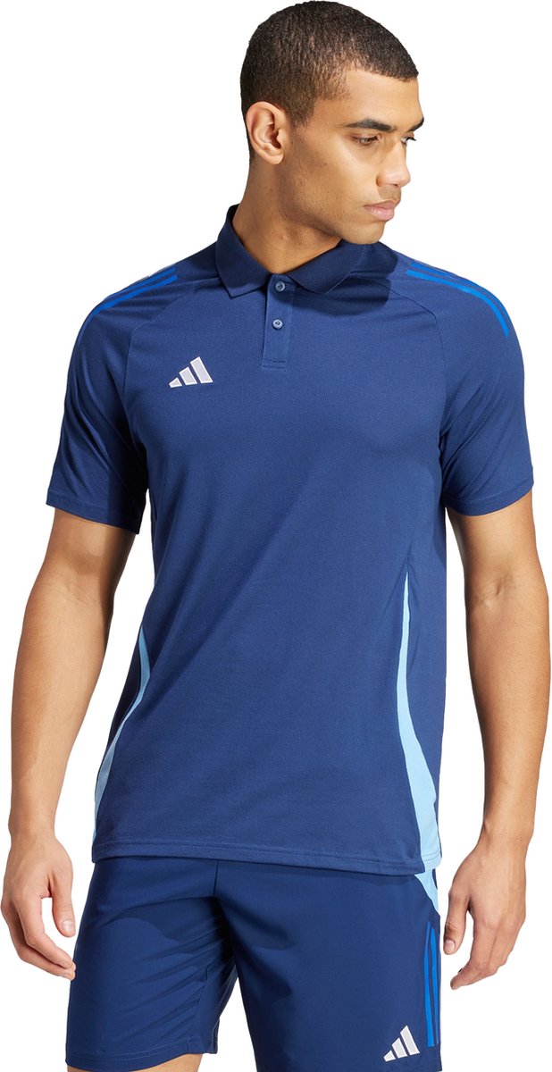 adidas Performance Tiro 24 Competition Poloshirt - Heren - Blauw- L