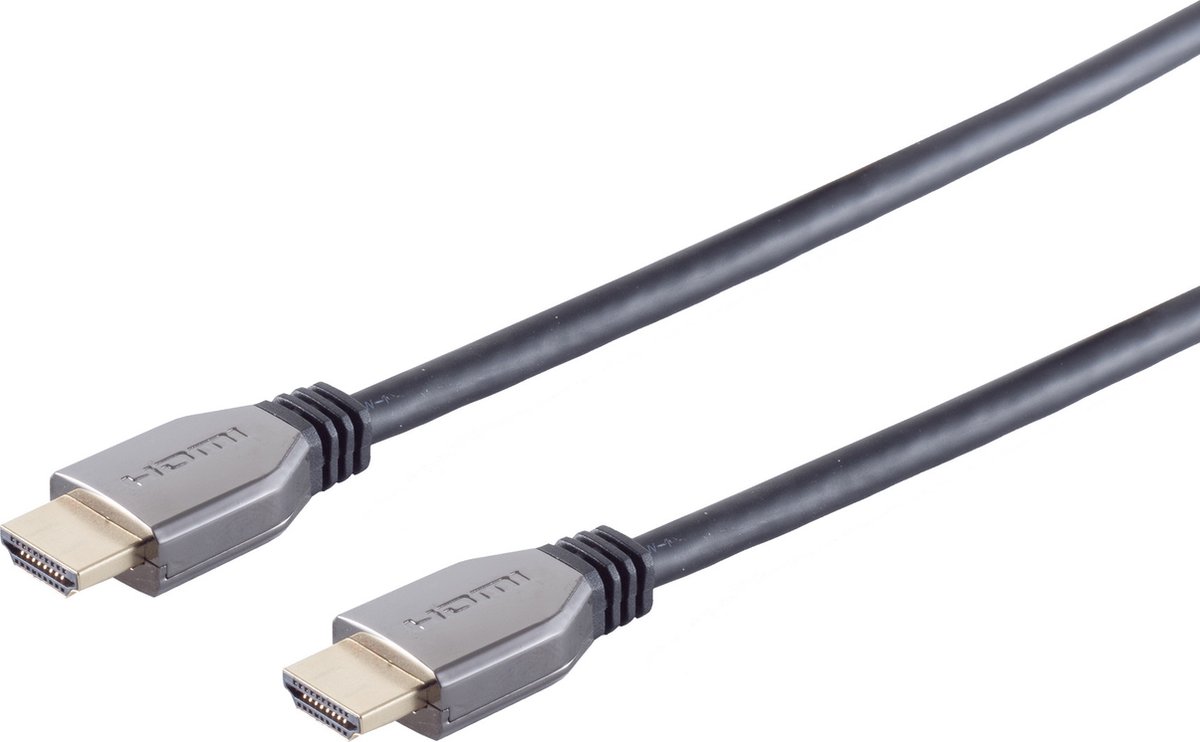 S/CONN 10-41045 HDMI kabel 3 m HDMI Type A (Standaard) Zwart