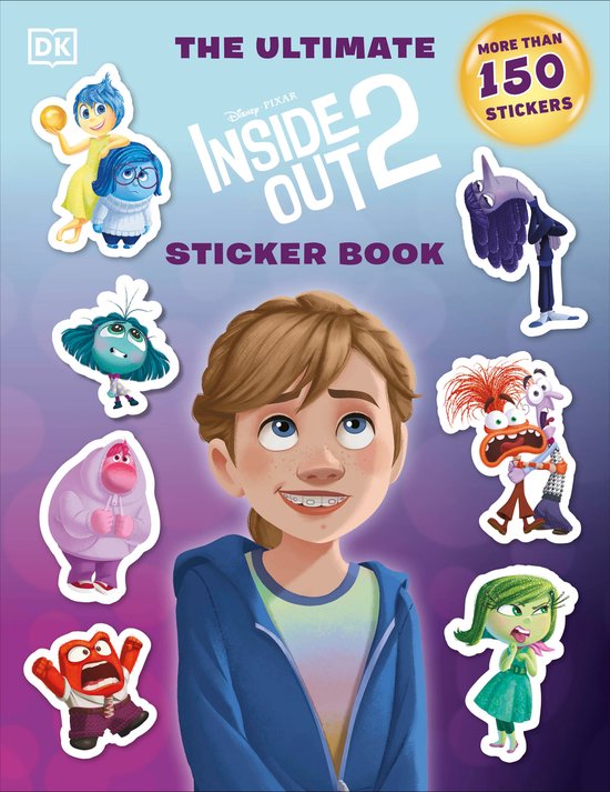 Ultimate Sticker Book- Disney Pixar Inside Out 2 Ultimate St ... - cover