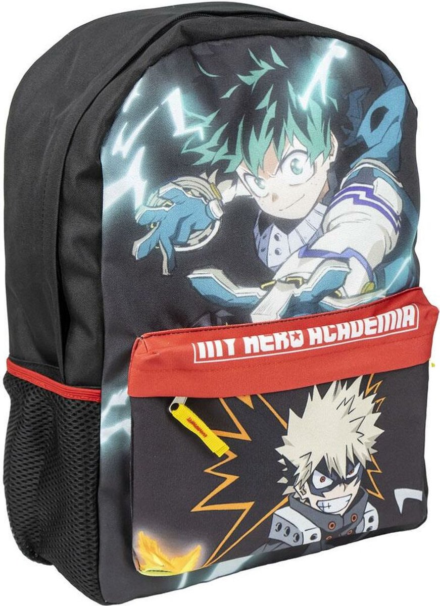 Casual Rugtas My Hero Academia Zwart 30 x 41 x 14 cm