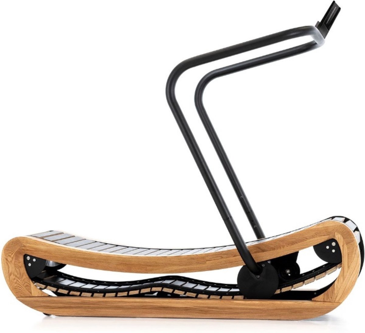 NOHRD SprintBok V2 Eiken - Motorloze houten loopband - Eikenhout