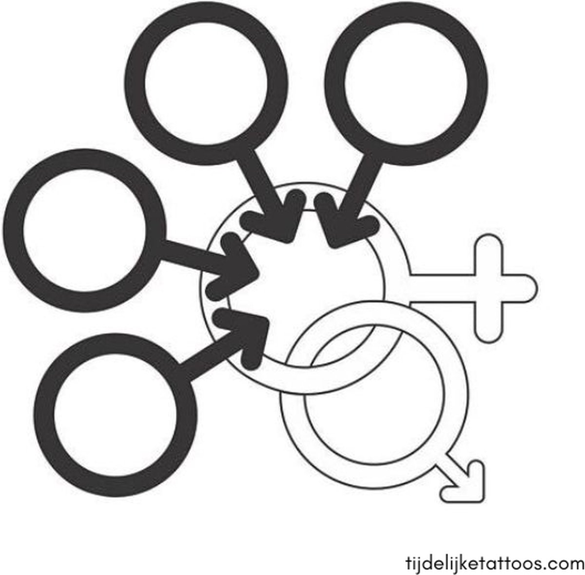 Goedkoopste Cuckold - Swingers - Hotwife - Vixens - Bulls - sexy tijdelijke tattoo - neptattoo volwassenen - erotiek vrouwen - kinky tattoo - adult temporary tattoo