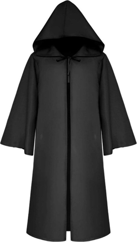 Gojiny Unisex middeleeuwse cowl Hooded mantel hoed Halloween