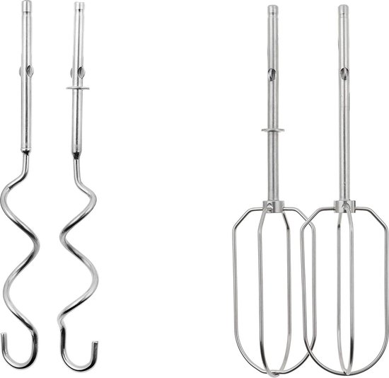 Handmixers met 400W, 5 Snelheden en Turbo - Ergonomisch Ontwerp met Spatbescherming van Merkloos — afbeelding 2