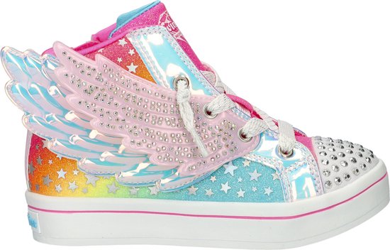 Skechers Twinkle Toes Sweet Dreams bottes a lacets pour filles Multi Taille 26 bol
