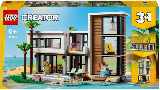 LEGO Creator 3en1 La maison moderne 31153
