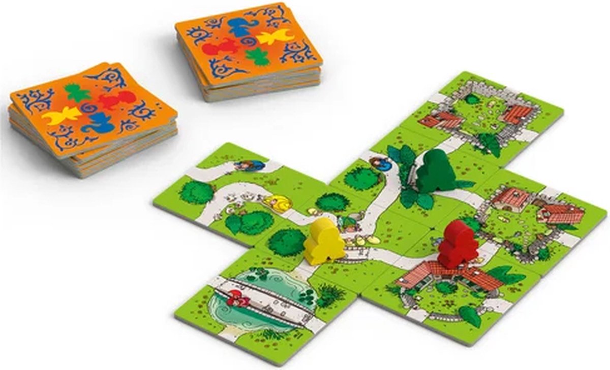 999 Games - Carcassonne - Junior - Bordspel - Vanaf 4 jaar - Kinderspel - Gezelschapsspel - Educatief spel — afbeelding 9