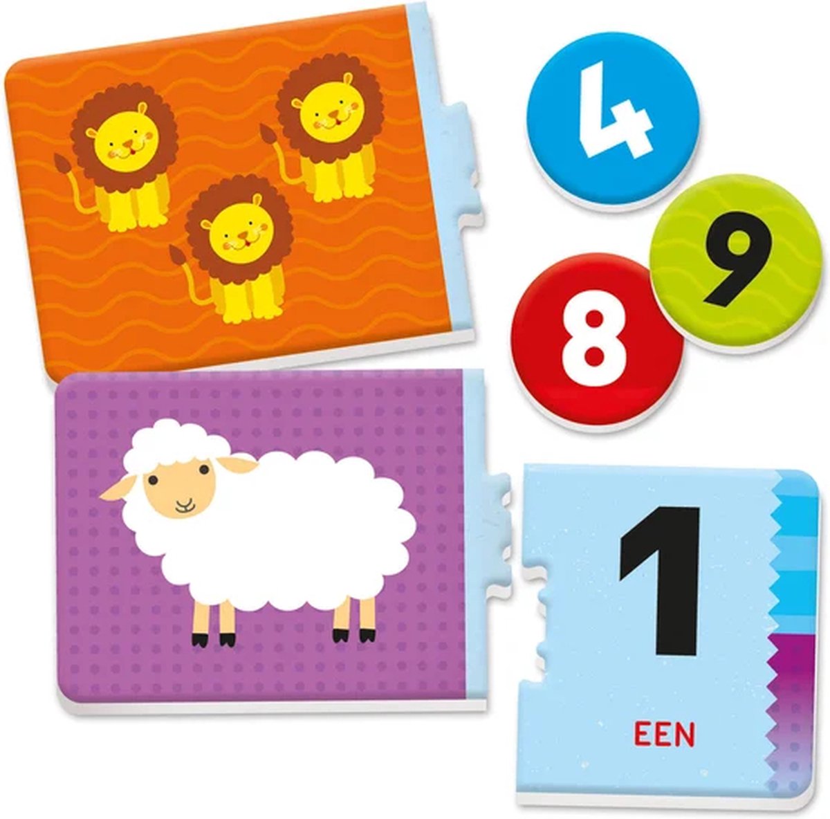 Clementoni - Leren tellen - Voelbare cijfers - Dieren tellen - Alleen of samen spelen - Educatief Speelgoed - 3-5 jaar — afbeelding 5