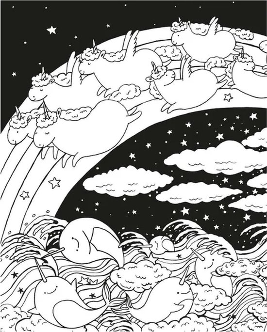 1001 lieve eenhoorns kleuren