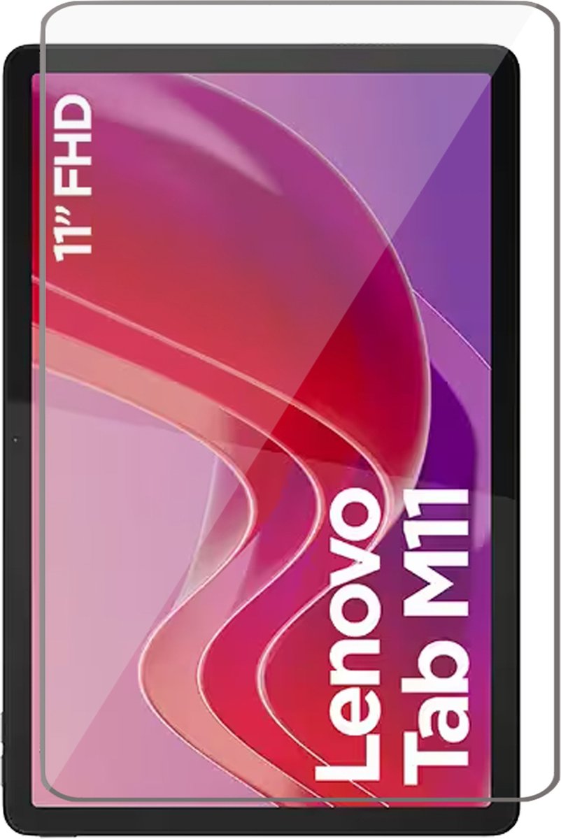 Screenprotector geschikt voor Lenovo Tab M11 - Gehard Glas Screen Protector GlassGuard