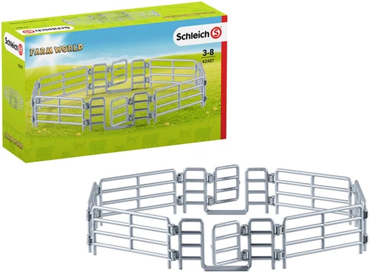 schleich FARM WORLD - Weidehek - Accessoires - Kinderspeelgoed voor Jongens en Meisjes - 3 tot 8 jaar - 42487 — afbeelding 12