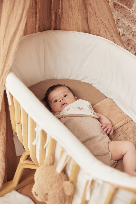 Jollein Slab Bandana Teddy Bear - 2 Pièces - GOTS