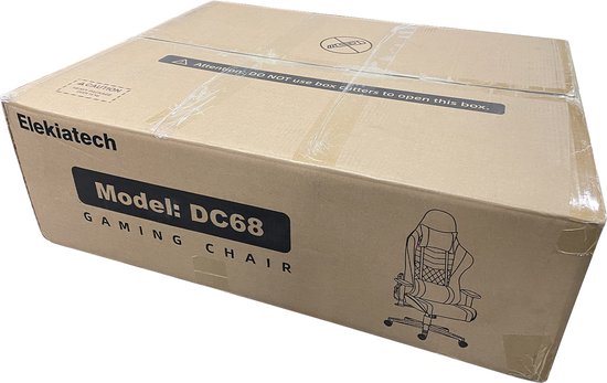 Chaise de Gaming - Chaise de Gaming avec dossier 90°-165° - Style course - Poids maximum 150 kg