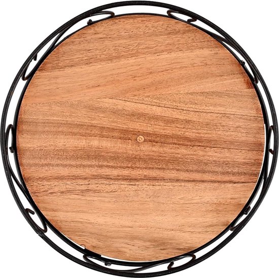 Lot De 2 Plateaux Tournants Lazy Susan Optish (9.5 Pouces, Antidérapants, Pour Frigo Ou Armoire)