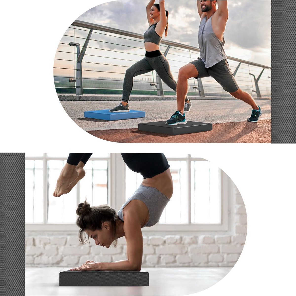 Balance Pad, Yoga Foam Cushion, Training Mat for Improving Balance, Coordination and Muscle Counterness