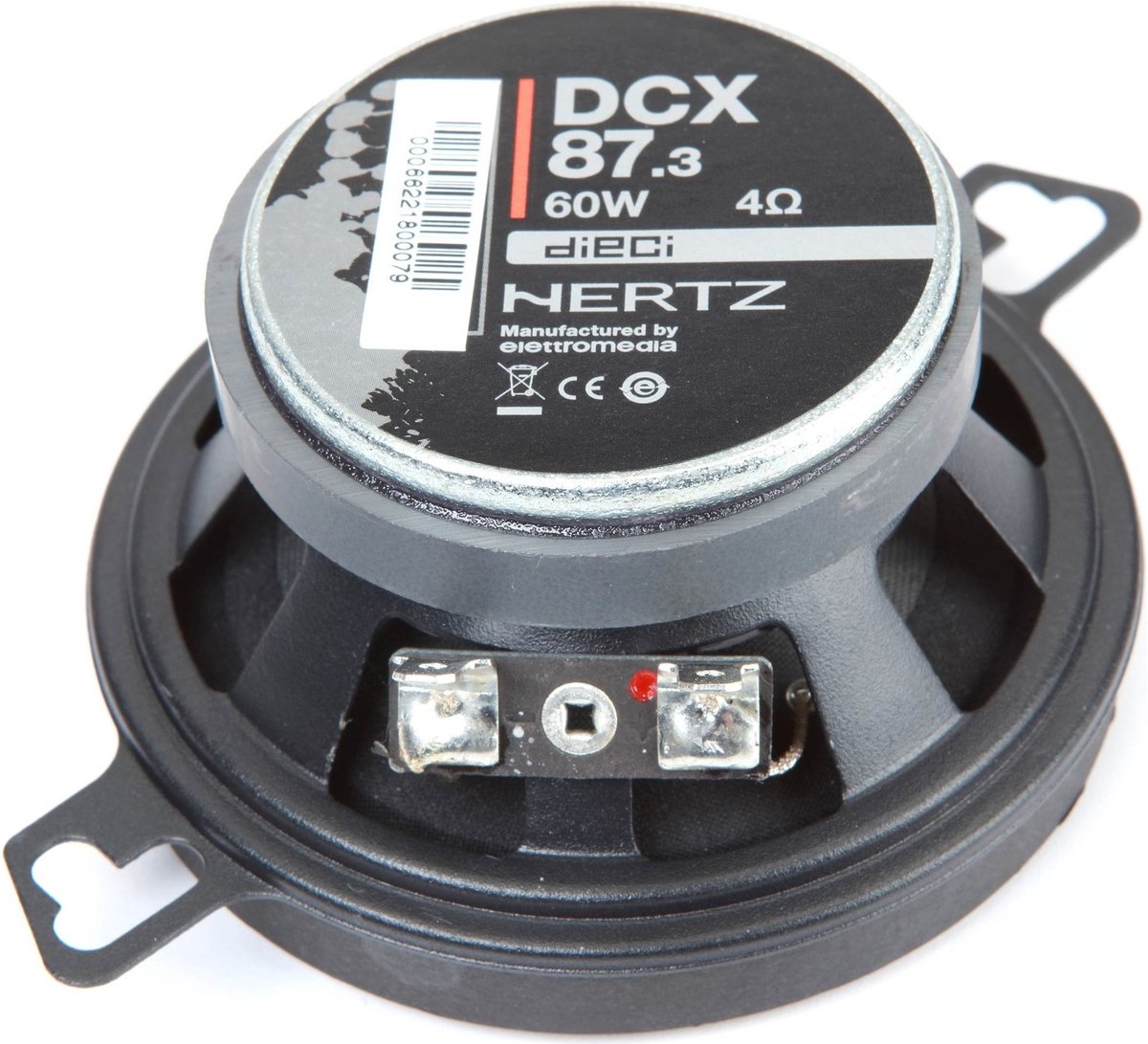 Hertz DCX87.3 - Autospeaker - 8,7cm - 2 weg coaxiale speaker - 87mm luidsprekers – foto 3