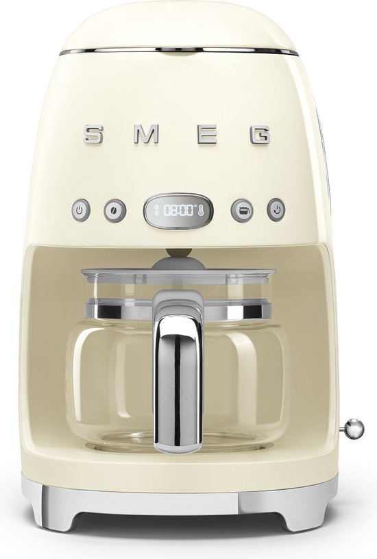 SMEG DCF02CREU - Filterkoffiemachine - Crème - Warmhoudfunctie