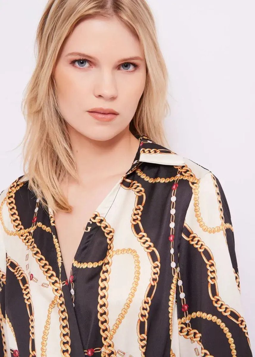 GAUDI - Women's dress with layering effect - Maat : XL-48
