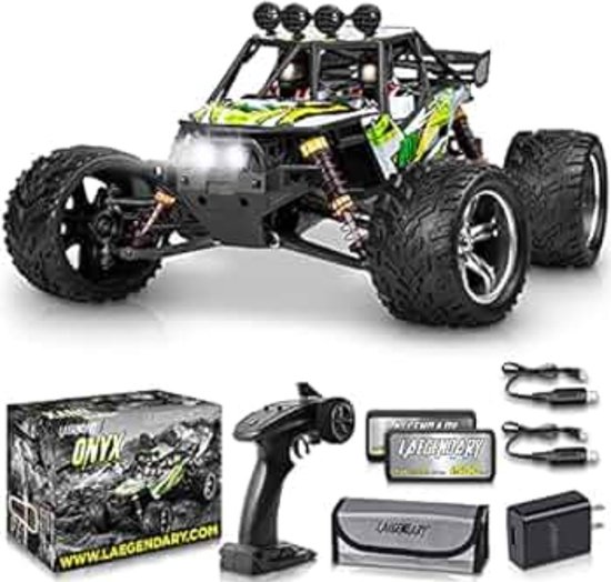 Foto: Radiografische bestuurbare rc car schaal 1 12 buggy radio control leagendary onyx groen