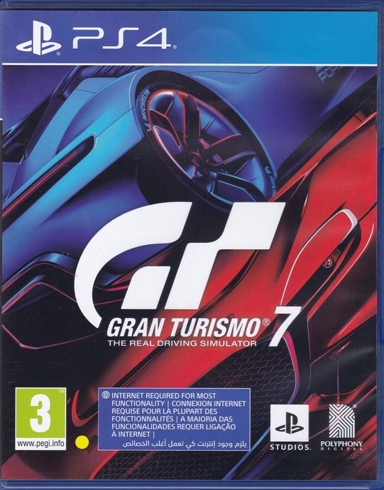 Gran Turismo 7 - EN/FR/PT/AR (PS4)