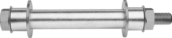 4 x Kruiwagenwiel PU 4.80/4.00-8 390 mm Zwart van Merkloos	 — afbeelding 5