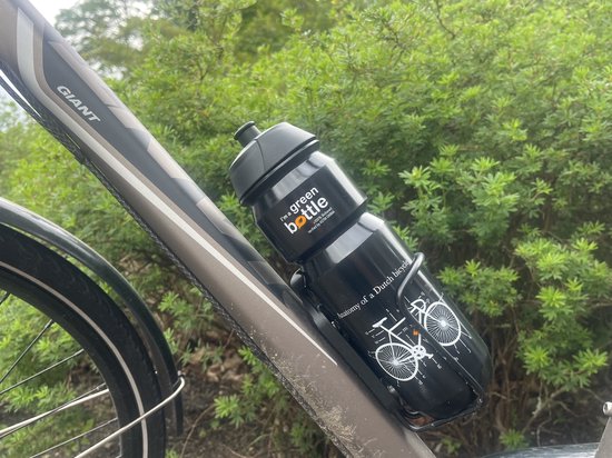 Retulp Bidon Fiets - Bio Bidon - Sport - Bidon - Waterfles - Drinkfles - Bicycle - Suikerriet - 750 ml - Zwart — afbeelding 4