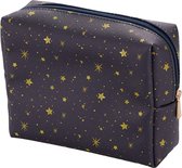 Balvi Make-up Tasje Starry 12 X 16 Cm Polyester Blauw/geel