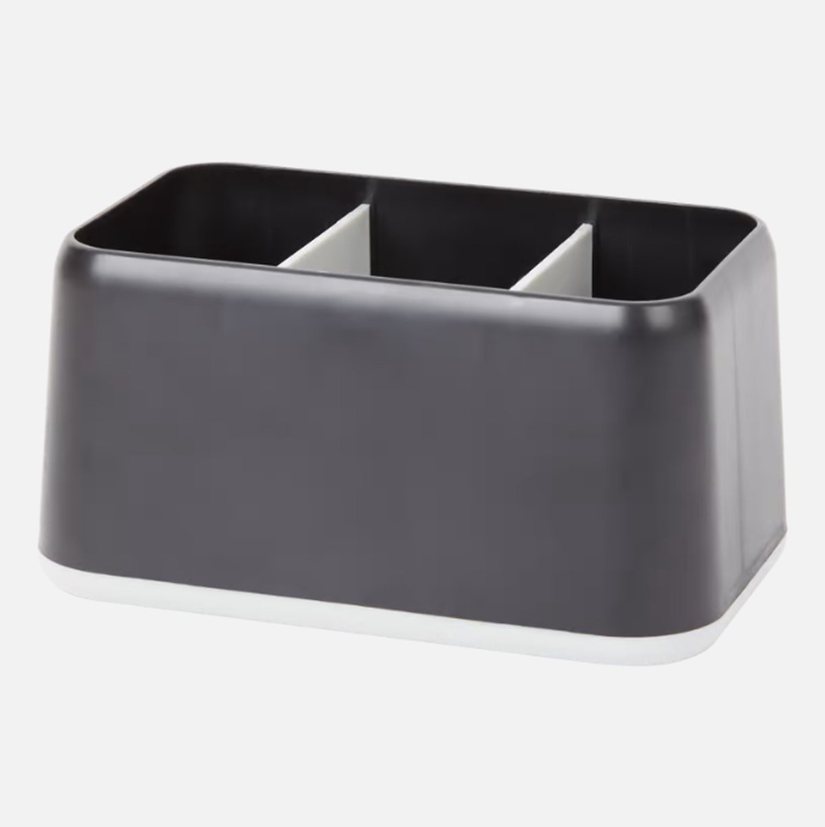 Bureau-organizer - 15 x 10 x 8 cm - 3 vakken - Zwart