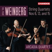 Arcadia Quartet - Weinberg String Quartets Vol. 4 (CD)