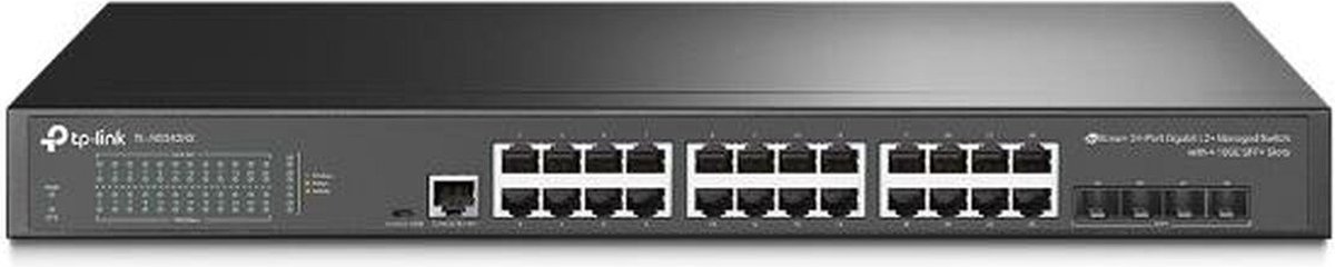 TP-Link Omada SG6428X netwerk-switch Managed L3 Gigabit Ethernet (10/100/1000) 1U Zwart