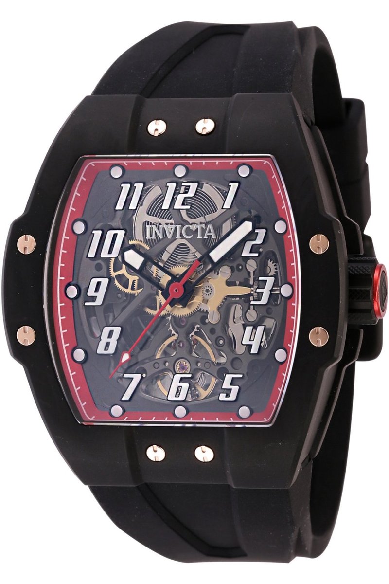 Invicta JM Correa 44970 Heren Horloge - Waterdicht - Analoog - Automatisch Uurwerk - Titanium met grijze Wijzerplaat -47mm