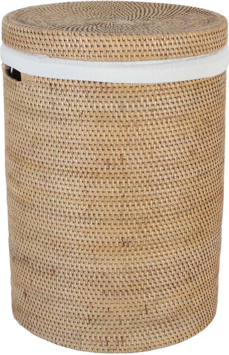 Rotan wasmand Cleo natuur