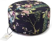 Rond Meditatiekussen | Royal Peacock | Katoen | ⌀30cm - 15cm