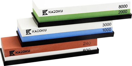 Kazoku Slijpstenen Set 3 Delig Bol kazoku-slijpstenen-set-3-delig-bol