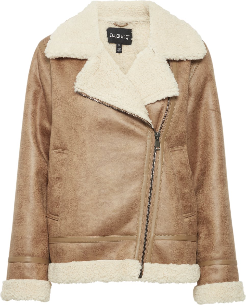 b.young BYASANNE BIKER JACKET - Dames Jas - Maat 44