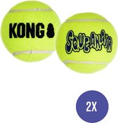 Kong - Squeakair Tennisbal Geel Met Piep