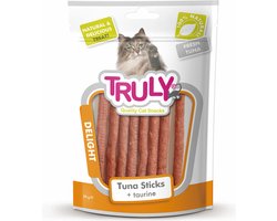 Truly Cat Snacks Tonijn Sticks met Taurine - 20 x 50 gr - Voordeelverpakking