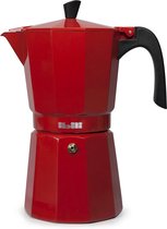 Percolator Bahia red 3 cups 150 ml aluminum - IBILI