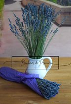 Gedroogde lavendel - boeket - droogbloemen - bosje lavendel