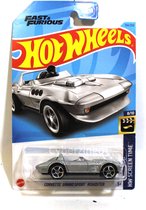 HOT WHEELS CORVETTE GRAND SPORT ROADSTER 154/250 SILBER 1:64 HW SCREEN TIME 8/10