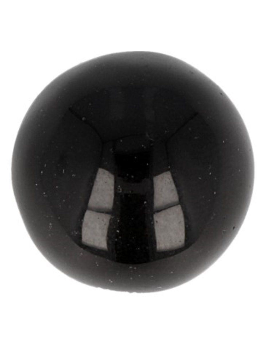 Ruben Robijn Obsidiaan zwart edelsteen bol 20 mm