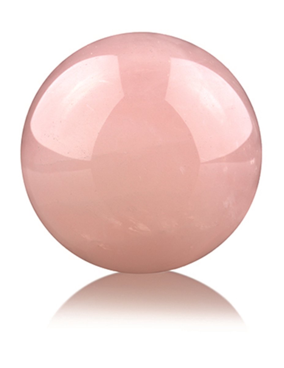 Ruben Robijn Roze kwarts 20 mm edelsteen bol