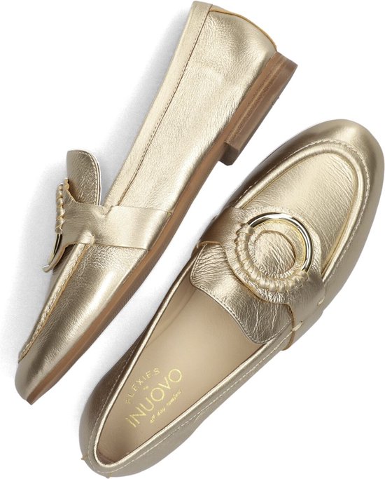 Inuovo B02003 Loafers - Instappers - Dames - Goud - Maat 36